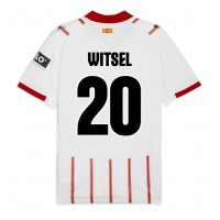 Stroje piłkarskie Girona Axel Witsel #20 Koszulka Podstawowej 2025-26 Krótki Rękaw